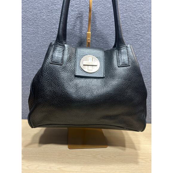 Kate Spade Black Smooth Buttery Soft Leather Small Jessie Bexley Handbag Tote - Picture 4 of 15
